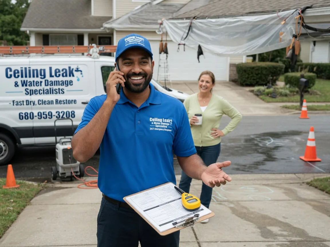Ceiling Leak Cleanup La Crosse, WI FAQs